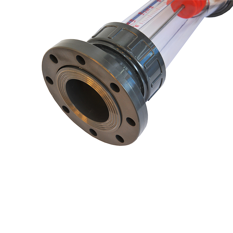 LZS Series Water Plastic Rotameter Industry Flange Flowmeter  