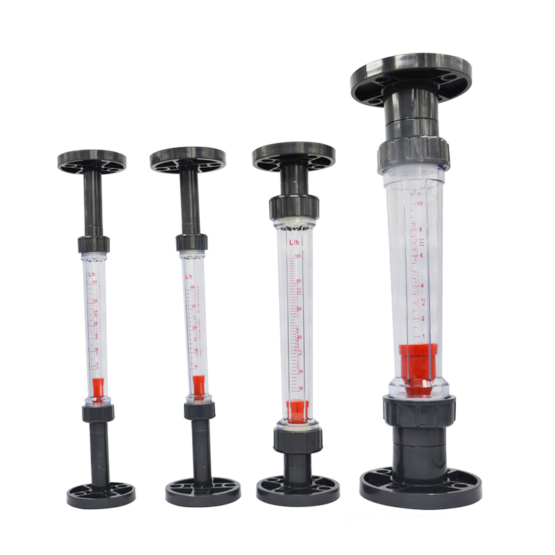 LZS Series Water Plastic Rotameter Industry Flange Flowmeter  