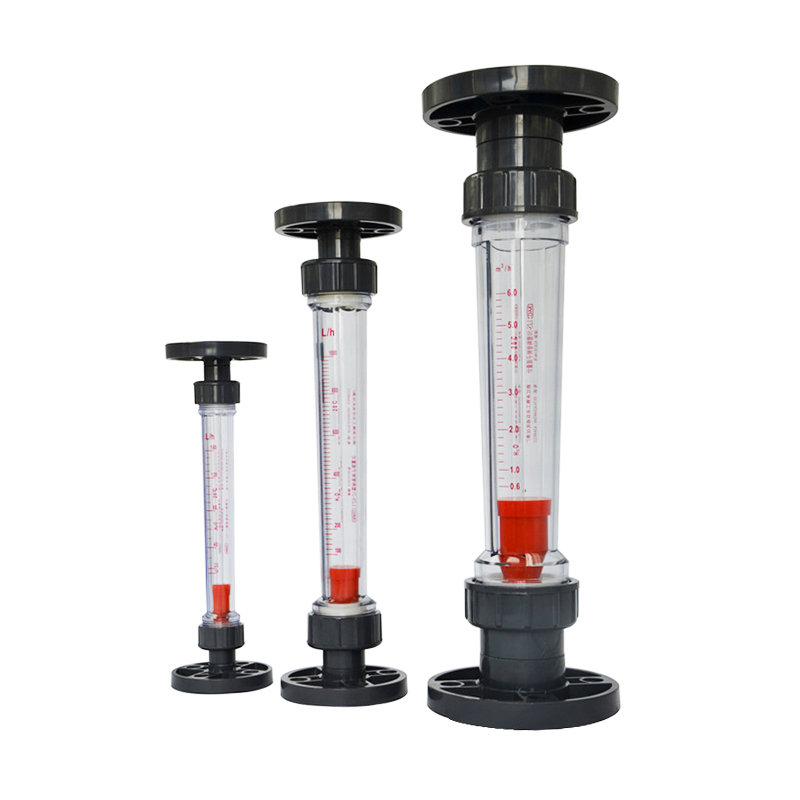 LZS Series Water Plastic Rotameter Industry Flange Flowmeter  