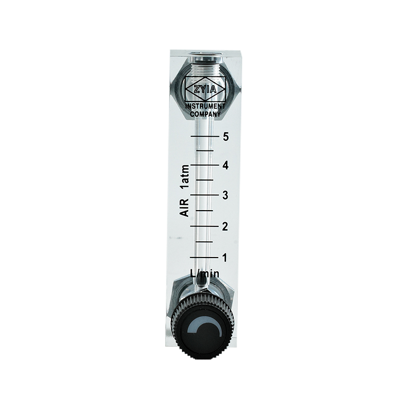 LZM-4T、6T、8T Acrylic with Control Valve Gas Panel Type Flow Meter