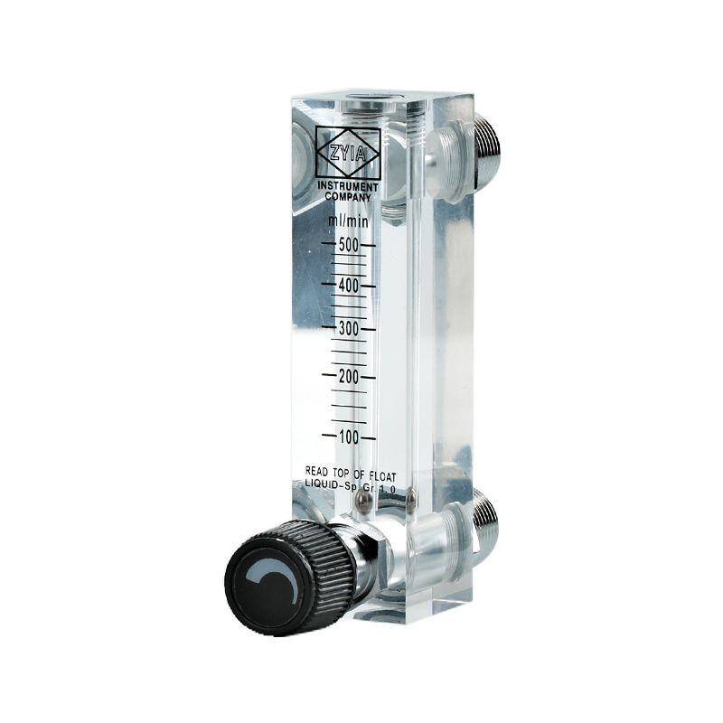 LZM-4T、6T、8T Acrylic with Control Valve Gas Panel Type Flow Meter