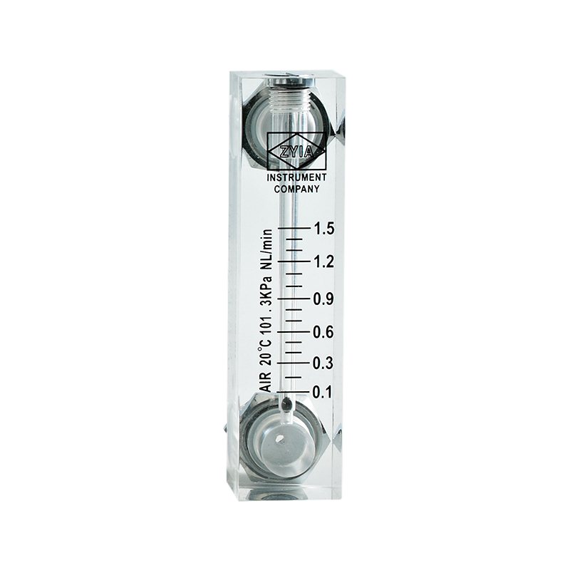 LZM-4T、6T、8T Acrylic with Control Valve Gas Panel Type Flow Meter