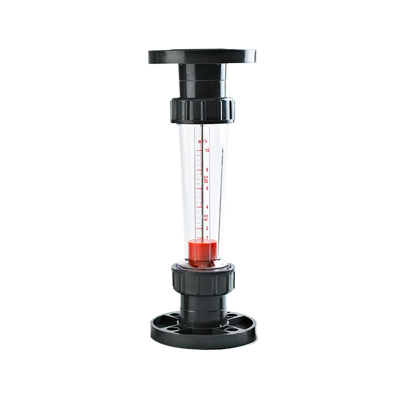 LZS Series Water Plastic Rotameter Industry Flange Flowmeter  