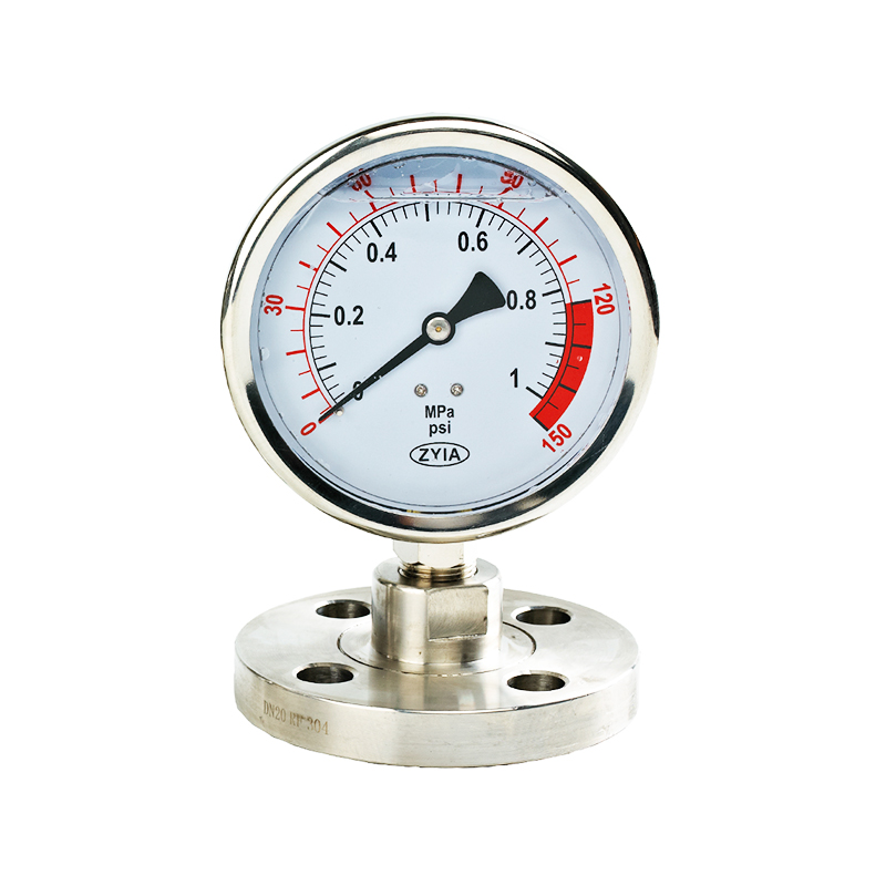 YTP Diaphragm Seal Pressure Gauges