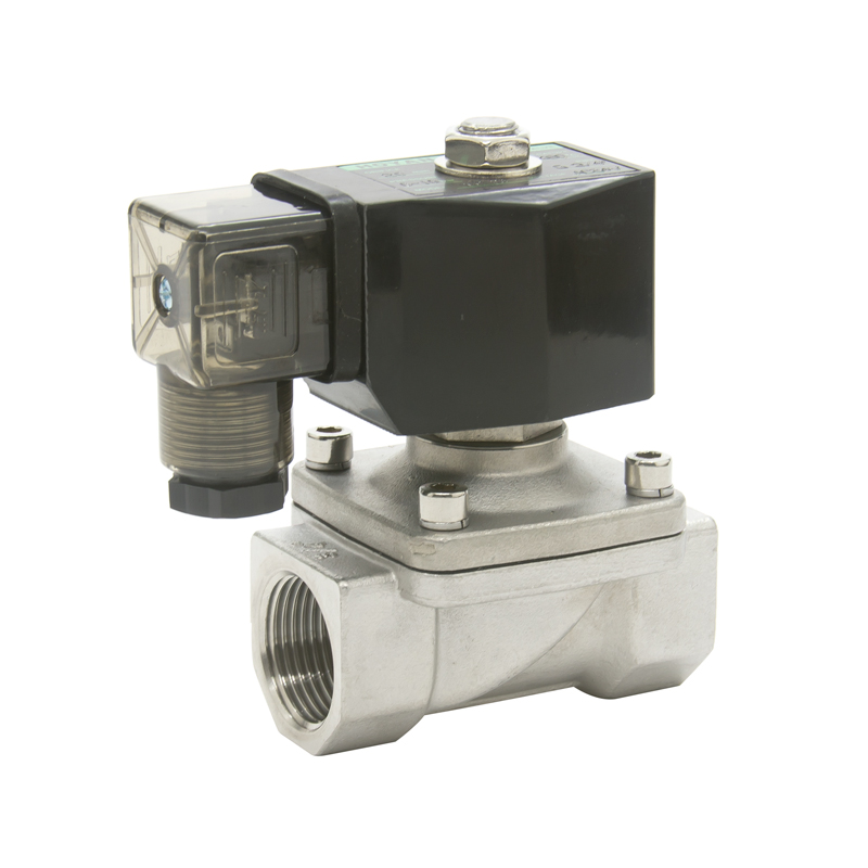 2/2-Way Normally Closed SS Brass Solenoid Valve