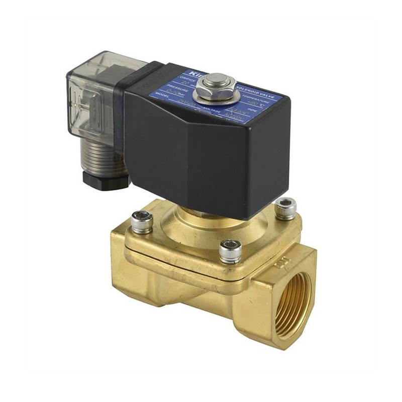 2/2-Way Normally Closed SS Brass Solenoid Valve