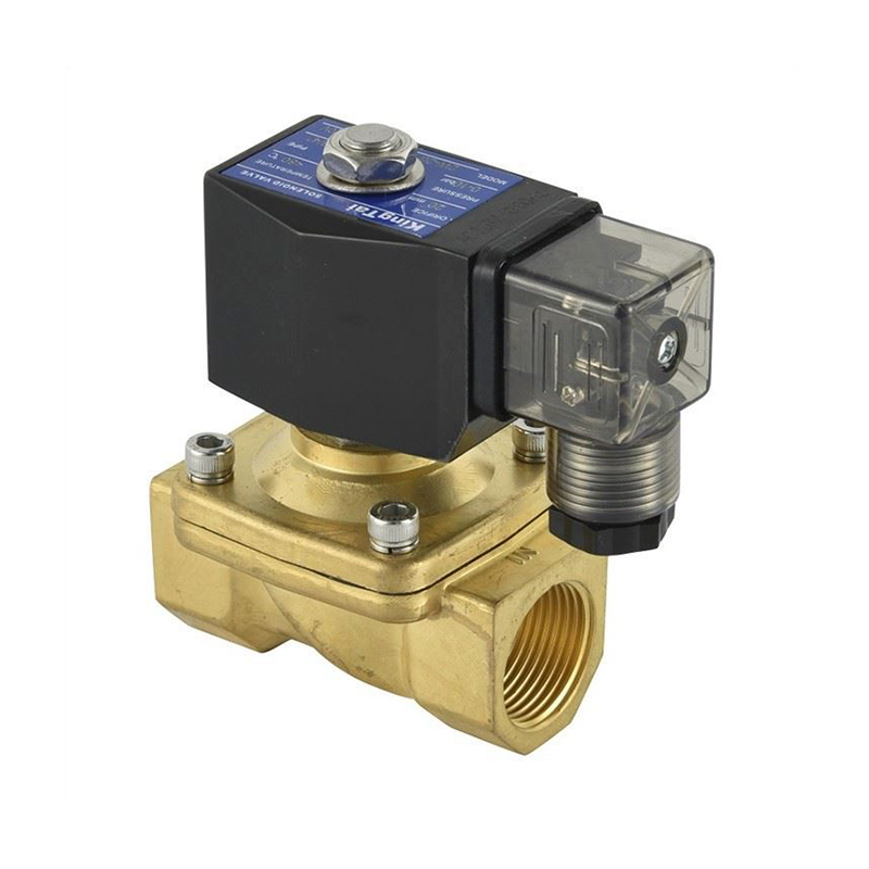 2/2-Way Normally Closed SS Brass Solenoid Valve