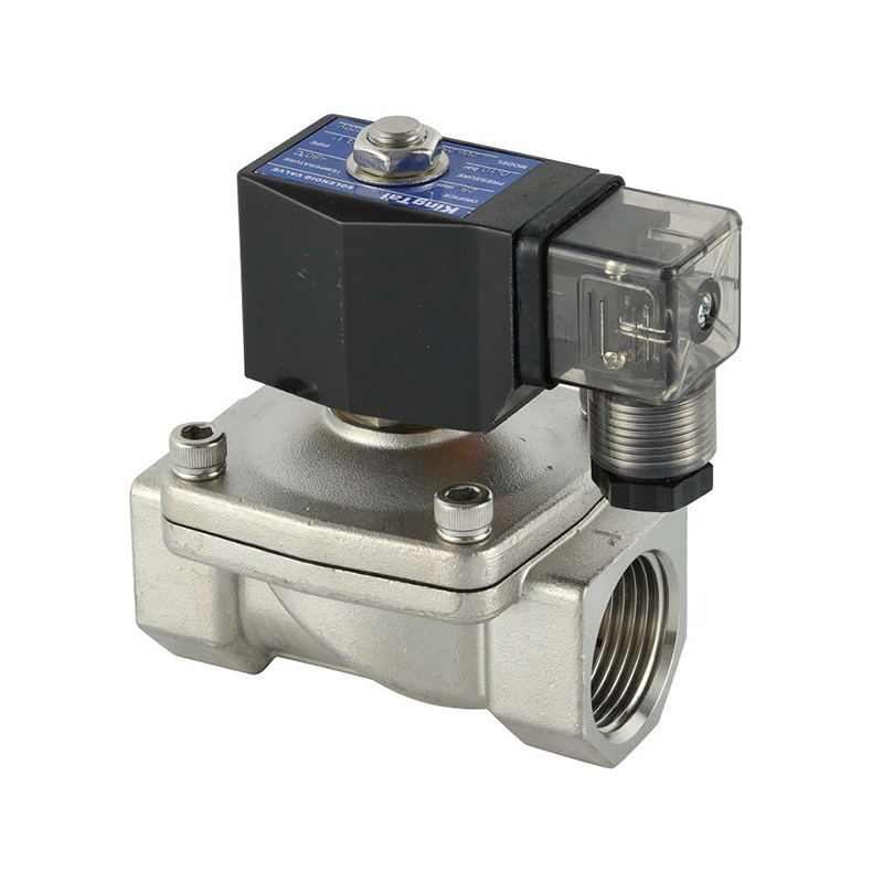 2/2-Way Normally Closed SS Brass Solenoid Valve