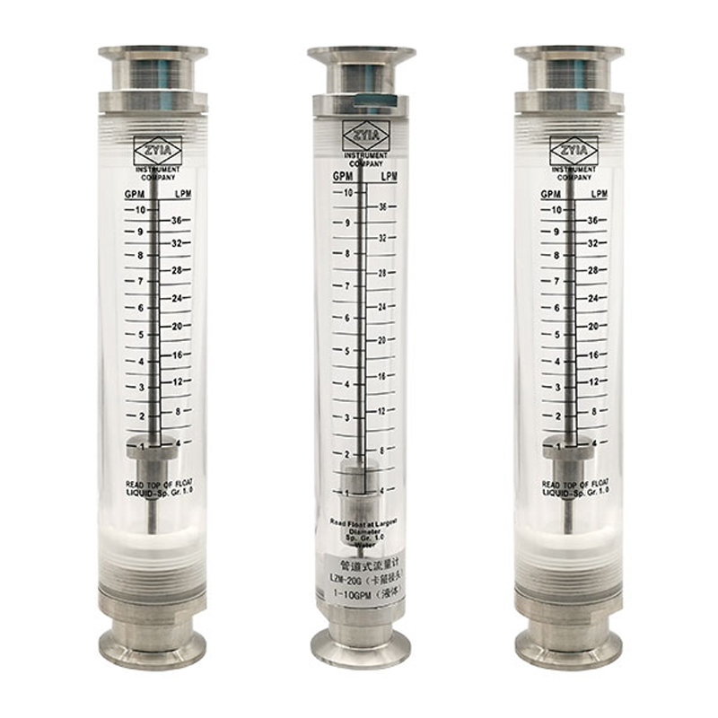 LZM-GK Series Tri -Clamp Acrylic Tube Flowmeter