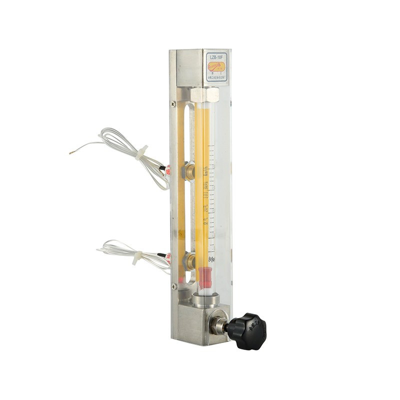 Gas Flow Meter with Alarm