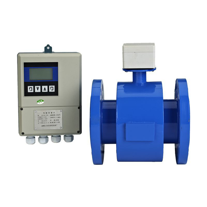 Split  Electronic Digital Magnetic Flow Meters for Water 