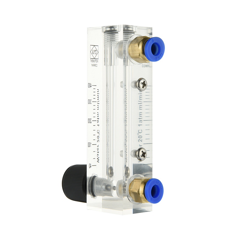 LZM-4T、6T、8T Acrylic with Control Valve Gas Panel Type Flow Meter