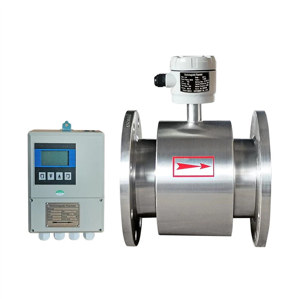 Remote 4-20mA Stainless Steel Milk  Flow Meter