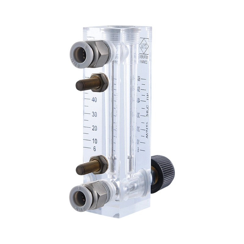 LZM-4T、6T、8T Acrylic with Control Valve Gas Panel Type Flow Meter