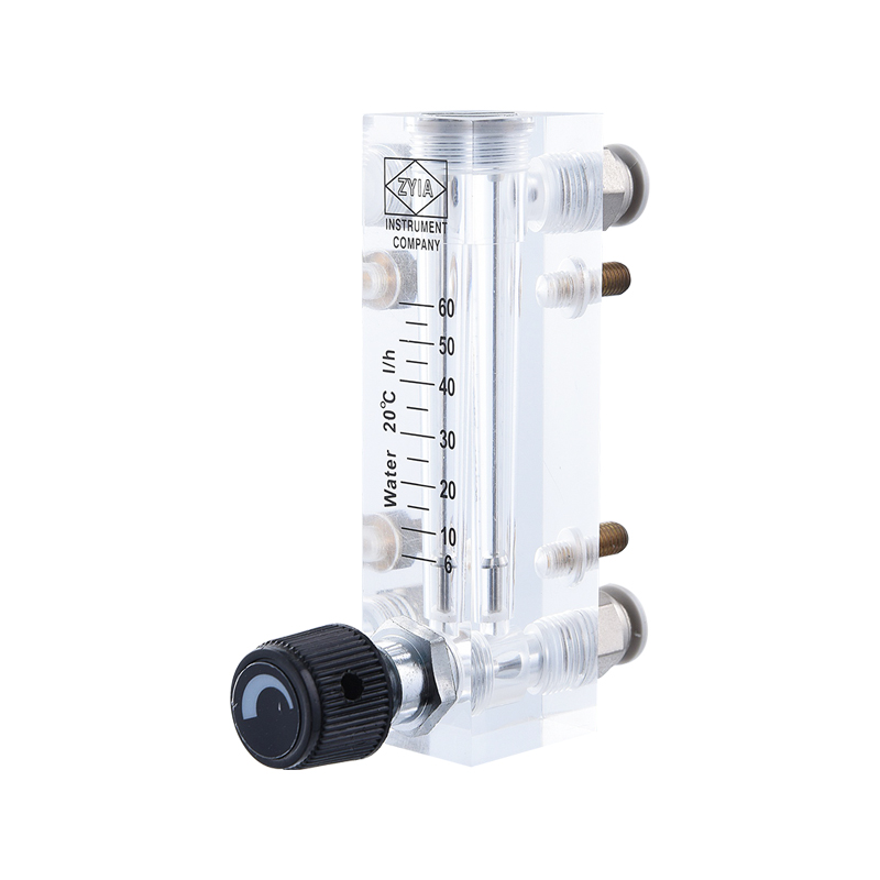 LZM-4T、6T、8T Acrylic with Control Valve Gas Panel Type Flow Meter