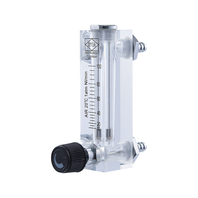 LZM-4T、6T、8T Acrylic with Control Valve Gas Panel Type Flow Meter