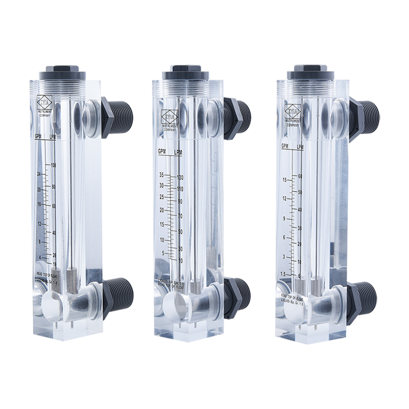 LZM-J Series Acrylic Flow Meter for Liquids or Gases