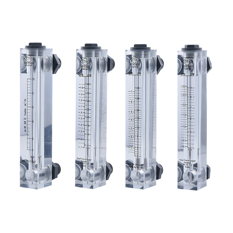 LZM-J Series Acrylic Flow Meter for Liquids or Gases