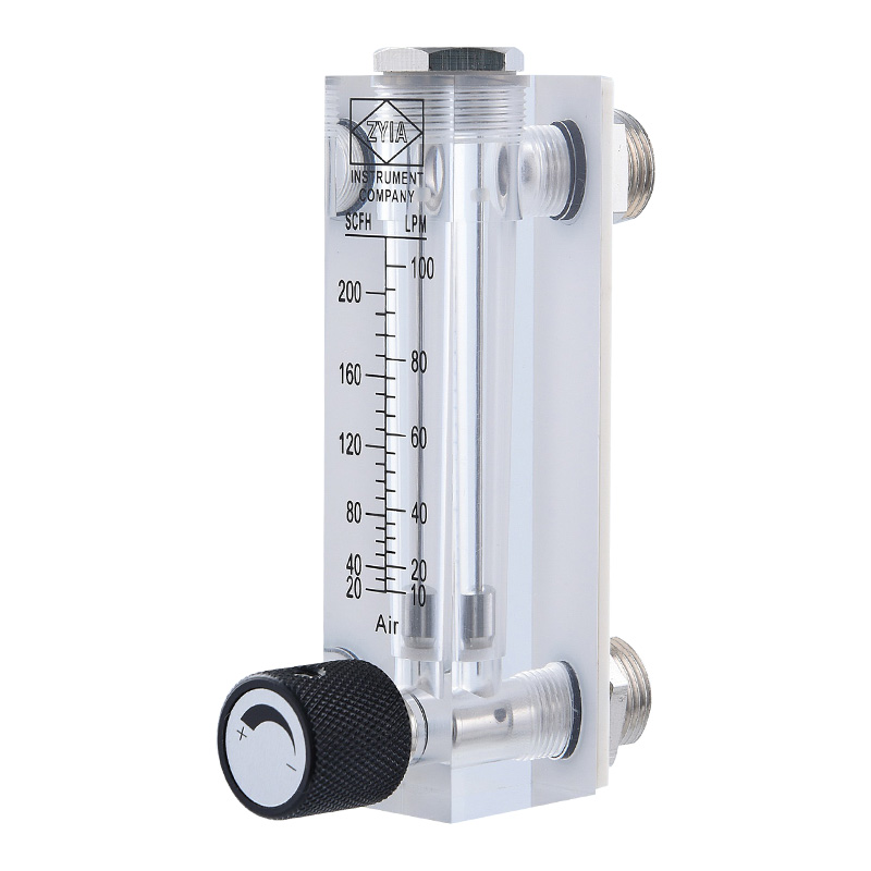 AFM-6T Acrylic Panel Mount Gas Air Liquid Flowmeter