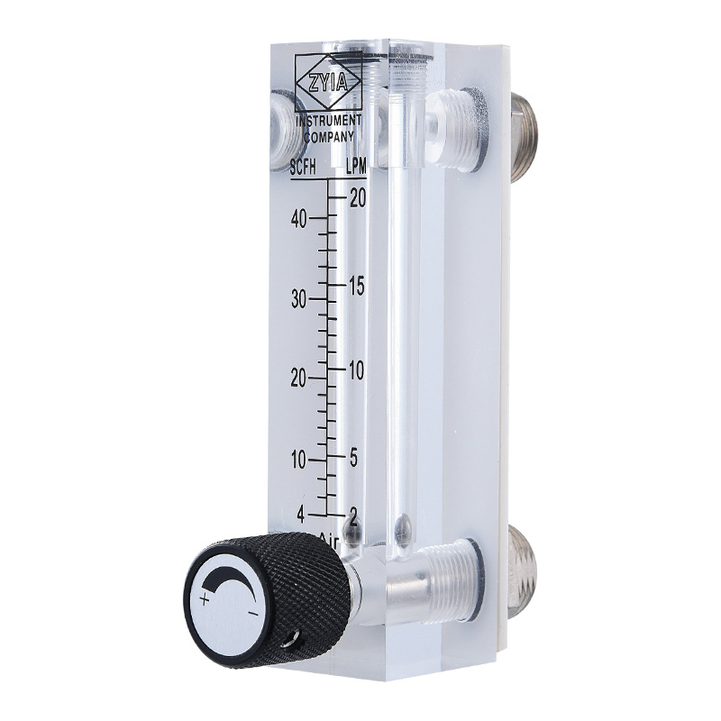 AFM-6T Acrylic Panel Mount Gas Air Liquid Flowmeter