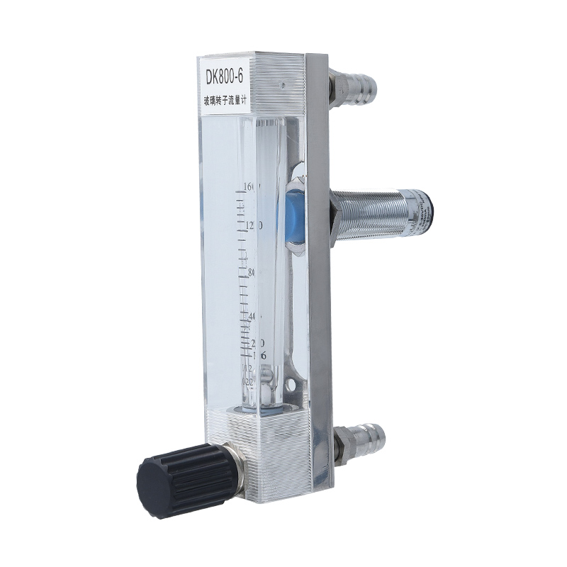 LZB- DK800 Mini Gas Stainless Steel Glass Tube Float Flow Meter 