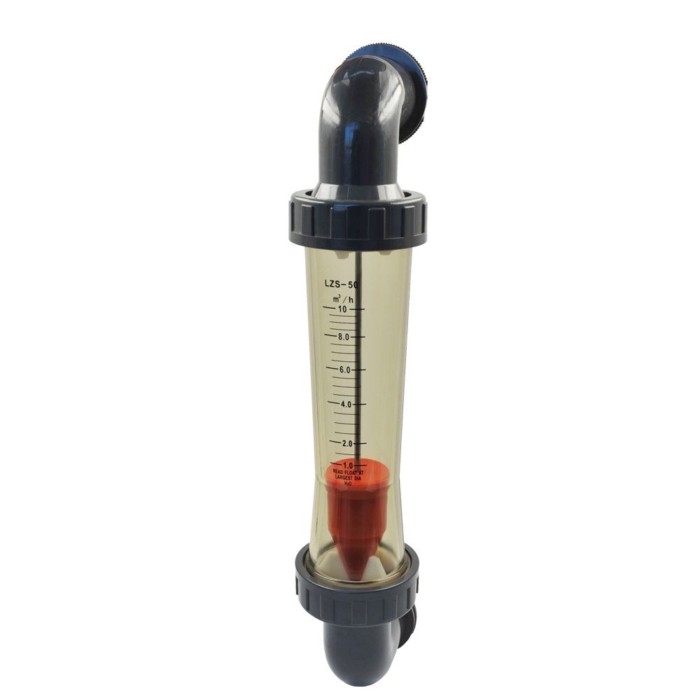 LZS-E/G Plastic Thread Elbow Water Flow Meter